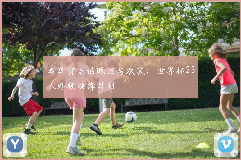 名单背后的眼泪与欢笑:世界杯23人终极抉择时刻