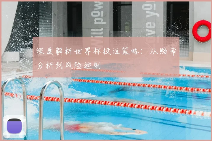 深度解析世界杯投注策略：从赔率分析到风险控制